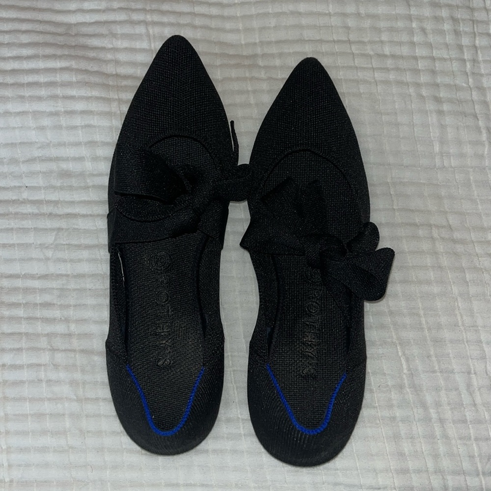 Rothy’s Black Mary Jane Ballet Flats